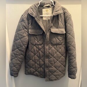 Tucker + Tate boy's Quilted Gray Jacket